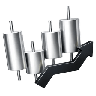 3D icon of a candlestick trading chart on North Zinsvale about page